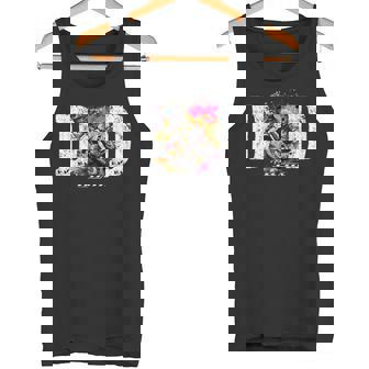 Dad Motocross Dirt Bike Birthday Tank Top | Mazezy