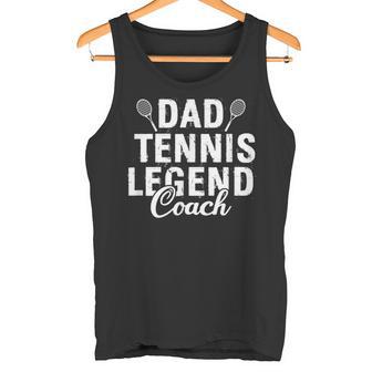 Dad Tennis Legend Coach Divertente Tennis Coach Papà Canotta - Novitaregali