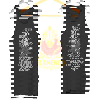 Danseuse Flamenco Et Guitare Espagne Rouge Débardeur e - Cadeauxyz