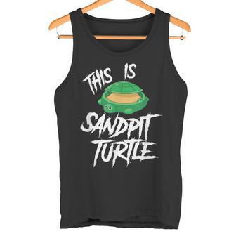Das Istandpit Turtle Metal-Musik-Meme Tank Top - Seseable