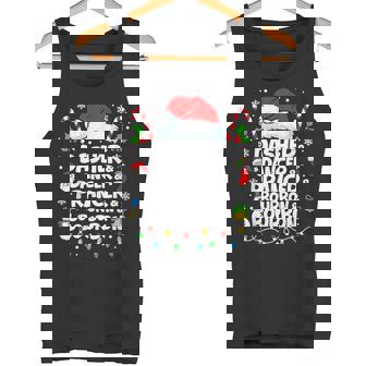 Dasher Dancer Prancer Bourbon Christmas Santa Reindeer Tank Top | Mazezy