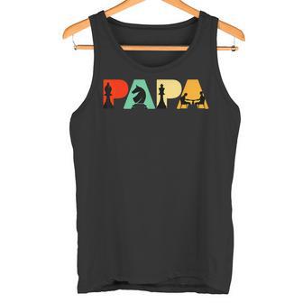De Papá Ajedrez Regalo Divertido De Papá Para El D Camiseta sin mangas - Regaloses