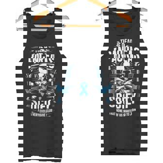 Dead Pancreas Society T1D Type One Diabetes Awareness Skull Tank Top | Mazezy