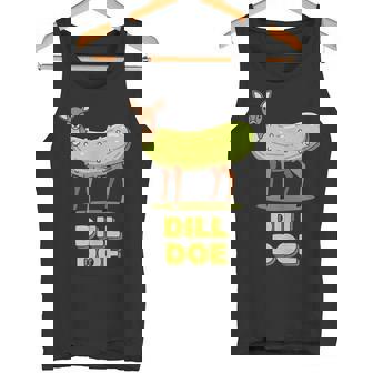 Deer Dill Doe Pickle Deer Pun Hunting Humor Tank Top Tank Top | Mazezy