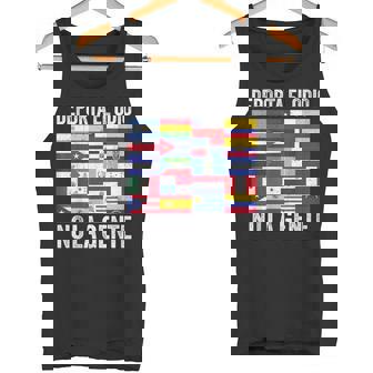 Deporta El Odio No La Gente Latin America Unity Hispanic Tank Top | Mazezy