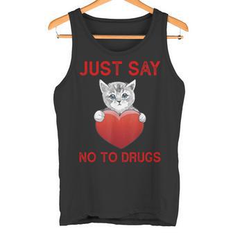 Di No A Las Drogas Apoya A Los Adictos Libre De Drogas Camiseta sin mangas - Regaloses