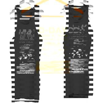 Día D 6 De Junio De 1944 Los Paracaidistas De Normandía Recuerdan Y Honran Camiseta sin mangas - Regaloses