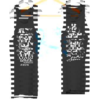 Diabetes Awareness Support His Fight Is My Fight Tank Top | Mazezy