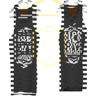 Diaper Duty Commander New Expecting Dad Hospital Tank Top Tank Top | Mazezy