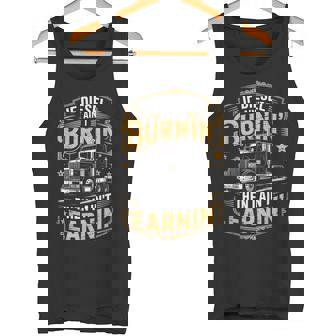 Diesel Ain't Semi-Trailer Tractor Wheeler Trucking Trucker Tank Top | Mazezy