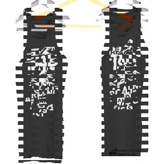 Dirt Bike The Trails Are Calling Adventure Tank Top Tank Top | Mazezy