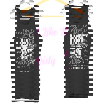 Dirt Track Racing Race Sprint Car I Like It Loud Fast & Tank Top | Mazezy