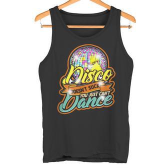 Disco Doesn'tuck You Just Can't Dance Danseuse Disco Rétro Débardeur e - Cadeauxyz