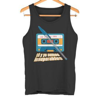 Diseño De Cinta Y Bolígrafo Años 80 Retro Egb Camiseta sin mangas - Regaloses