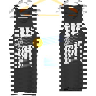 Dive Right In Volleyball Tank Top | Mazezy