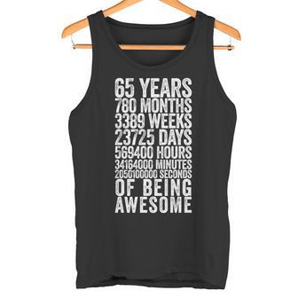 Divertente Maglietta Per 65° Compleanno Regalo Divertente Per 65 Anni Maglia A Manica Canotta - Novitaregali