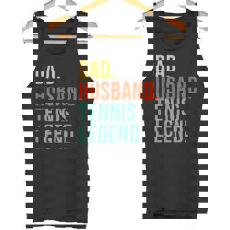 Divertente Tennis Papà Marito Leggenda Uomo Cool Festa Del Papà Canotta - Novitaregali