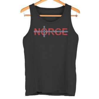 Drapeau De La Norvège Croix Norvégienneoyage Europe Débardeur e - Cadeauxyz