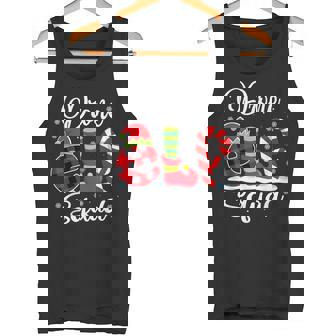 Drone Elf Squad Christmas Remote Pilot Matching Tank Top | Mazezy