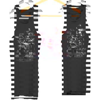 Drums ドラマーバンド ドラムセット ドラムセット タンクトップ - Kawaiitshirt