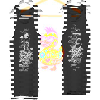 Duck Pickleball Player Art Tank Top Tank Top | Mazezy