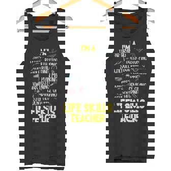 Early Childhood Special Education Dean Life Skills Teacher Tank Top | Mazezy