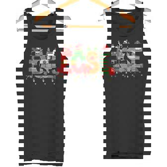 ECSE Early Childhood Special Education SPED Team Christmas Tank Top | Mazezy