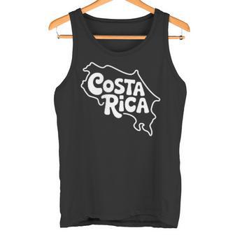Écusson Minimaliste Costa Rica Débardeur e - Cadeauxyz