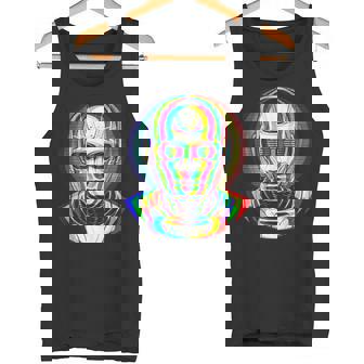 EDM Music Festival Techno Rave Optical Illusion Trippy Tank Top Tank Top | Mazezy