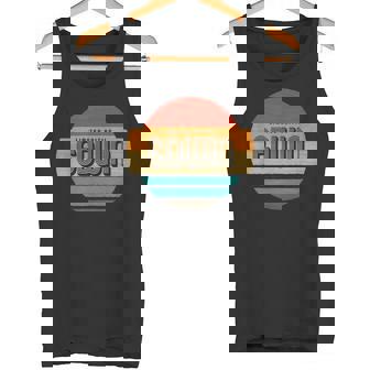 Edwin 名称 レトロ・ヴィンテージ・サンセット 限定版 タンクトップ - Kawaiitshirt