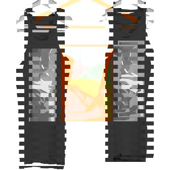 Electric Guitar Player Vibe Bold Musician Expression Tank Top | Mazezy