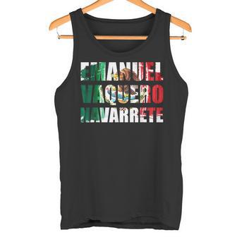 Emanuel Vaquero Navarrete Mexican Boxing Mexico Tank Top | Mazezy