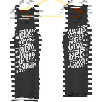 Emotionaly Support Technican Garage Mechanic Car Tank Top | Mazezy