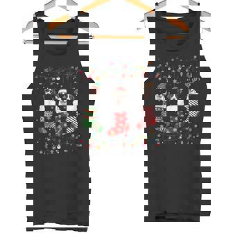 English Pointer Dog Christmas Socks Xmas Pajama Dog Tank Top | Mazezy