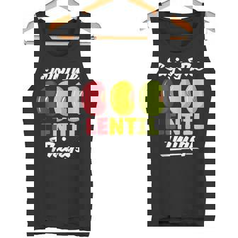 Enjoy The Lentil Things Vegetable Farmers Veggies Vegan Chef Tank Top Tank Top | Mazezy