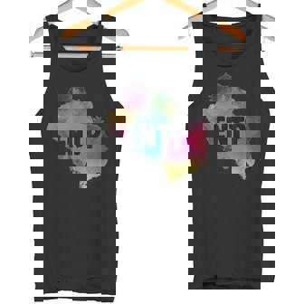 Entp Extrovert Myers Briggs パーソナリティタイプ 水彩画 タンクトップ - Kawaiitshirt