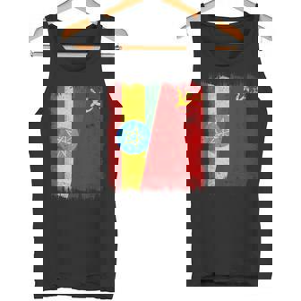 Ethiopia Soviet Union Flag Ethiopian CCCP Heritage Tank Top | Mazezy