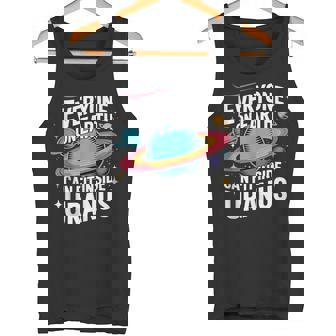 Everyone On Earth Can Fit Inside Uranus Space Joke Tank Top Tank Top | Mazezy