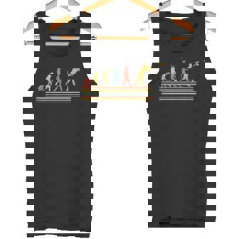 Evolution Of Axe 投げ斧投げ 斧投げ タンクトップ - Kawaiitshirt