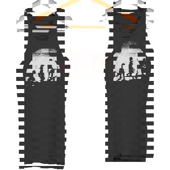 Evolutionaxophon Musik Jazz Musiker Geschenk Tank Top - Geschenkecke
