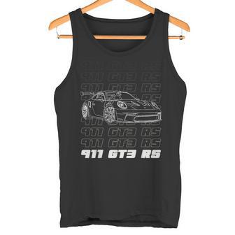 Exklusive 911 Gt3 Rsilhouette Meme Coin Motorsporte Tank Top - Geschenkecke