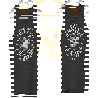 Experienced Cock Handler Chicken Farmer Tank Top | Mazezy