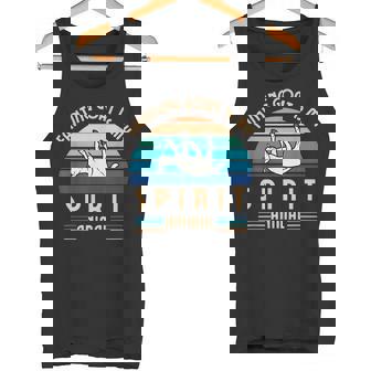 Fainting Goat Is My Spirit Animal Tank Top - Monsterry