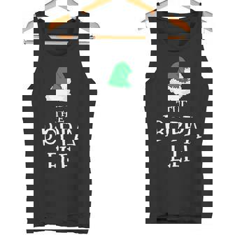 Family The Boppa Elf Christmas Matching Pajama Tank Top | Mazezy