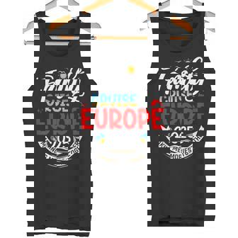 Family Cruise Europe 2025 Europe Family Vacation 2025 Tank Top | Mazezy