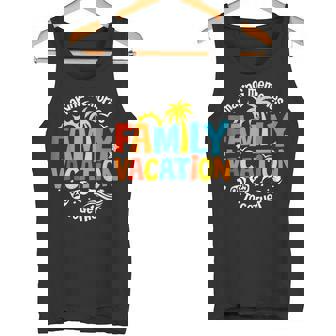 Family Vacation 2025 Family Matching Summer Vacation Tank Top | Mazezy
