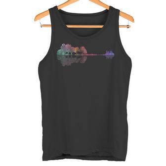Farbigespiegelbild Gitarre Tank Top - Seseable