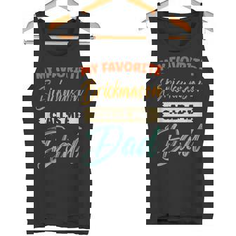 My Favorite Brickmason Calls Me Dad Son Father Tank Top | Mazezy