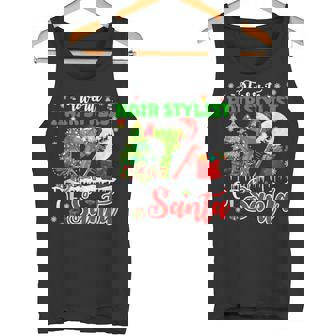 Favorite Hair Stylist Christmas Santa Costume Tool Proud Job Tank Top Tank Top | Mazezy