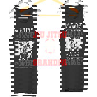 My Favorite Jiu Jitsu Boy Calls Me Grandpa Grandfather Tank Top | Mazezy